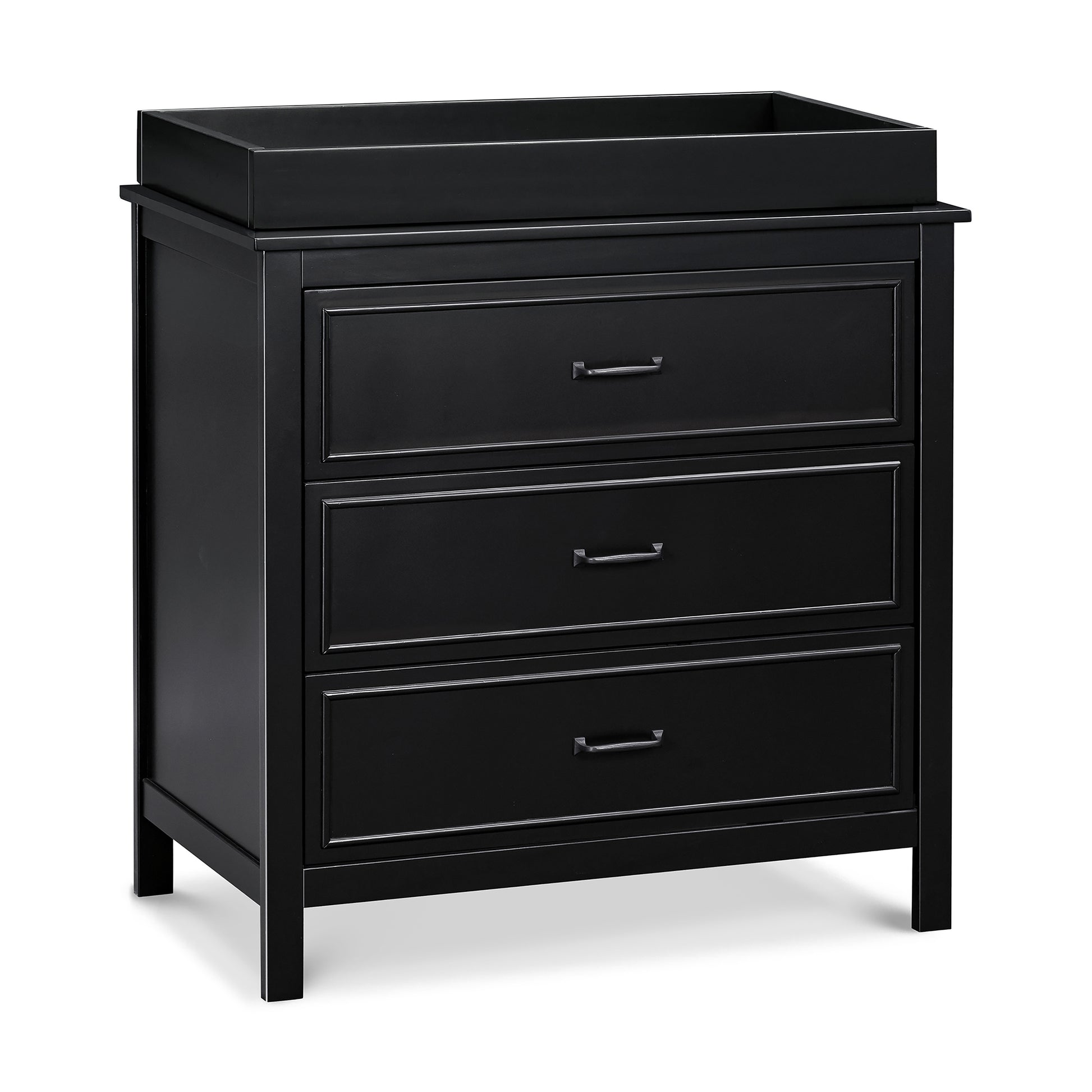 M12823E,DaVinci,Charlie 3-Drawer Dresser in Ebony