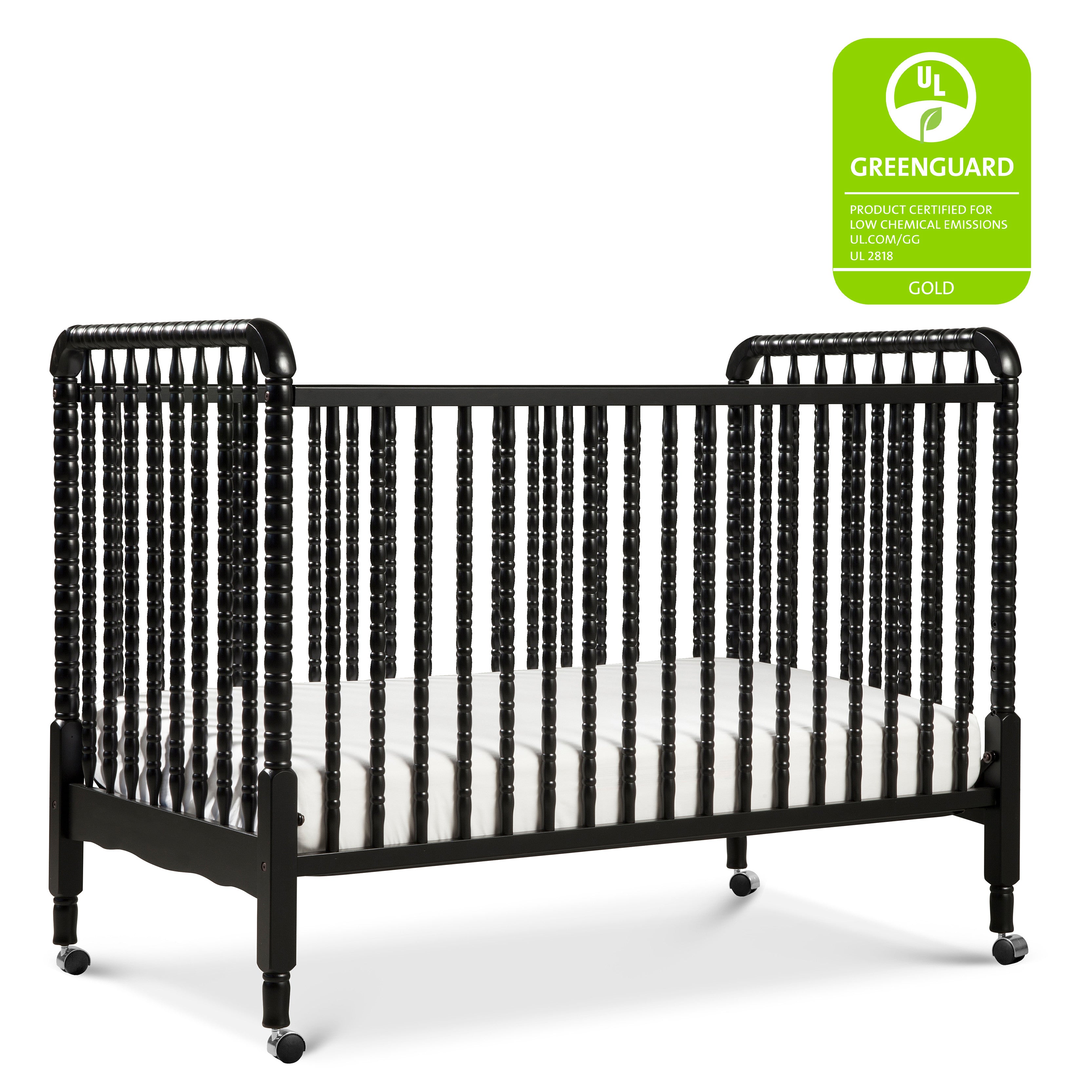 Black jenny lind crib on sale