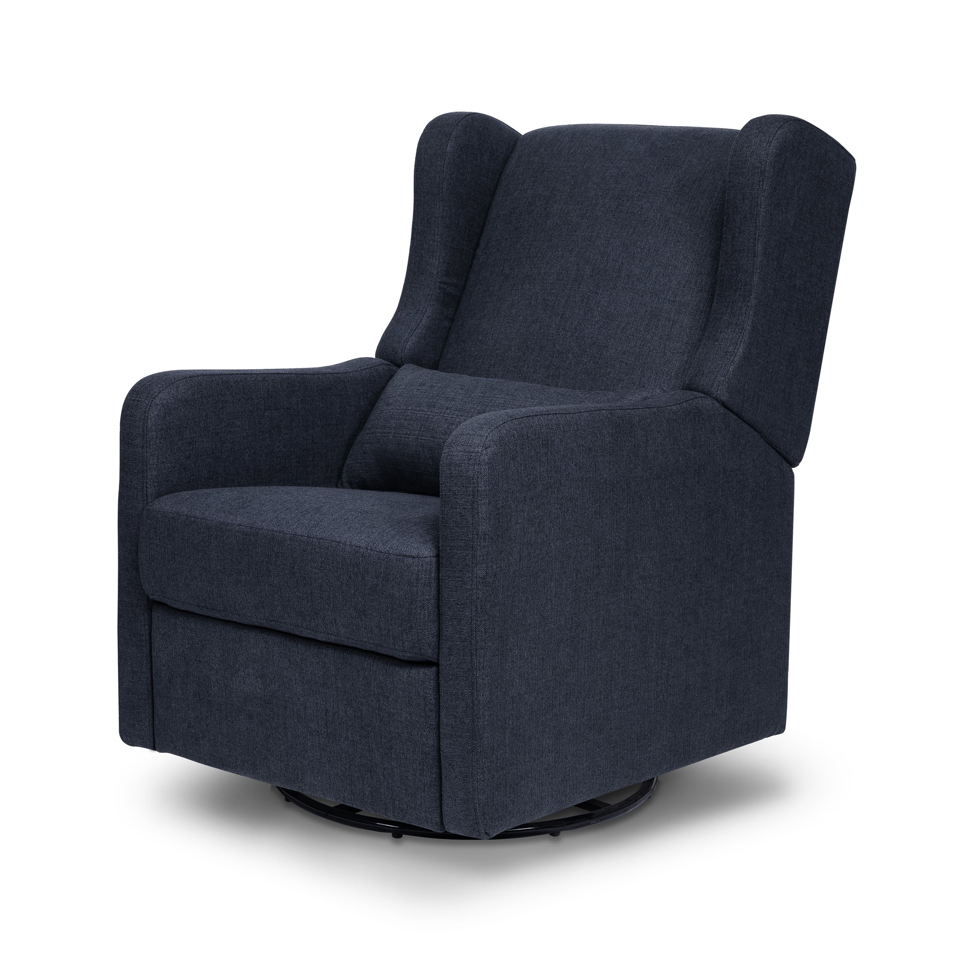 F19587PNL,Carter's,Arlo Recliner and Swivel Glider in Performance Navy Linen