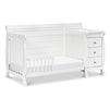 M5582W,DaVinci,Kalani 4-in-1 Convertible Crib & Changer in White