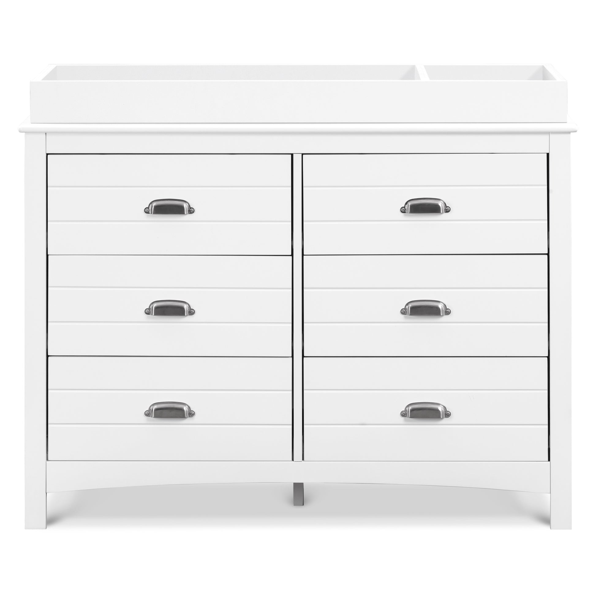 F16906W,Carter's,Nolan 6-Drawer Double Dresser in White