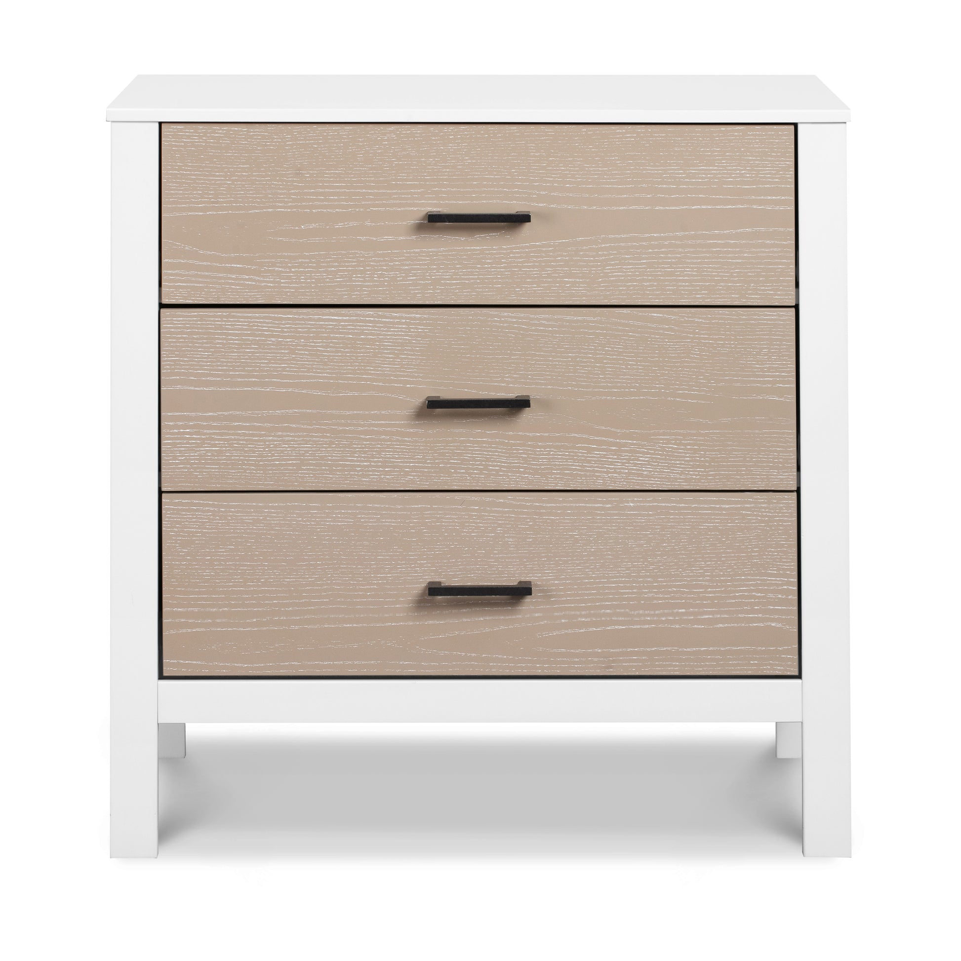 F23223WCWD,Carter's,Radley 3-Drawer Dresser in White & Coastwood