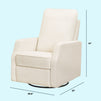 M33187CCB,DaVinci,Lucas Pillowback Swivel Recliner in Cozy Cream Boucle