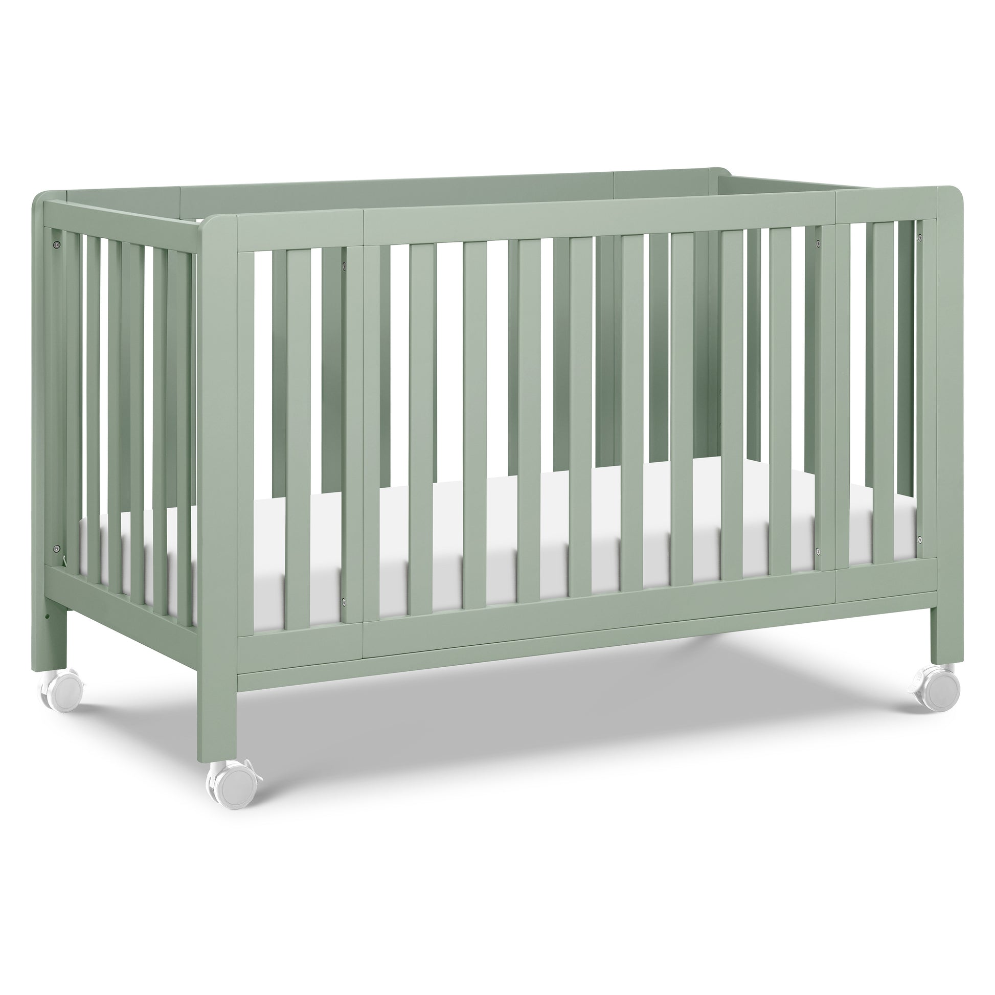 F11980LS,Carter's,Colby GROW 6-in-1 Convertible Bassinet to Crib in Light Sage