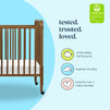 M7391L,DaVinci,Jenny Lind Stationary Crib in Walnut