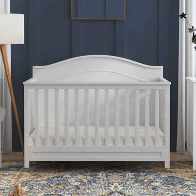 M12801W,DaVinci,Charlie 4-in-1 Convertible Crib in White