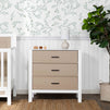 F23223WCWD,Carter's,Radley 3-Drawer Dresser in White & Coastwood