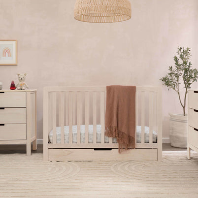 F11951NX,Carter's,Colby 4-in-1 Convertible Crib w/ Trundle Drawer in Washed Natural