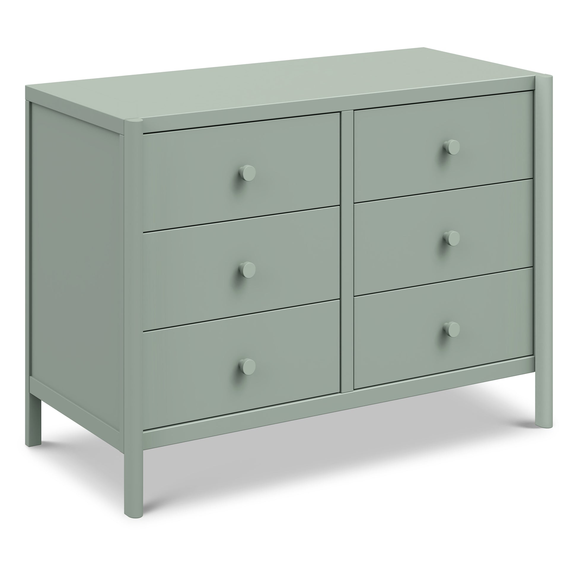 M25126LS,DaVinci,Birdie 6-Drawer Dresser in Light Sage