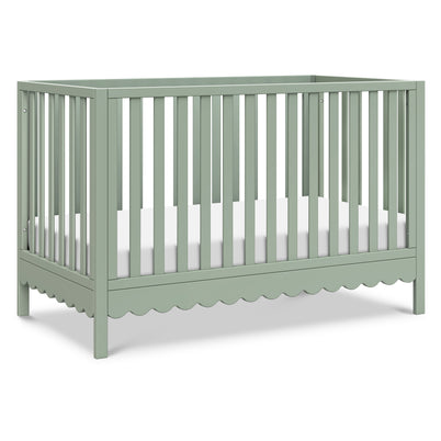 M27801LS,Sammy Scallop 4-in-1 Convertible Crib in Light Sage