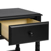 M7360E,DaVinci,Jenny Lind Spindle Nightstand in Ebony