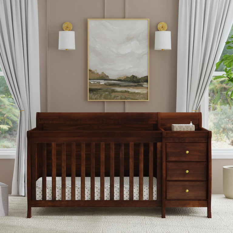 Kalani 4-in-1 Crib and Changer Combo
