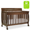 M5501Q,DaVinci,Kalani 4-in-1 Convertible Crib in Espresso Finish