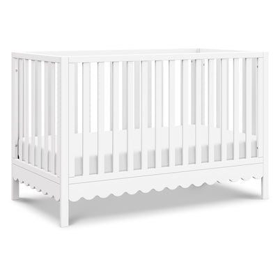 M27801W,Sammy Scallop 4-in-1 Convertible Crib in White