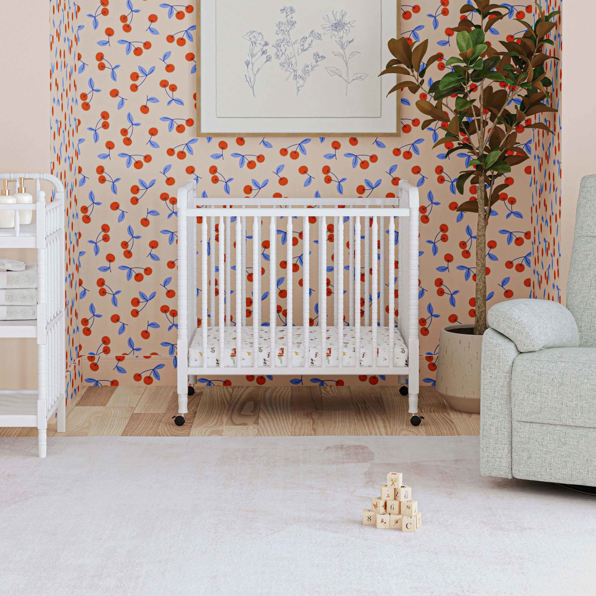 evenflo jenny lind crib DaVinci Jenny Lind 3-in-1 Convertible Mini Crib