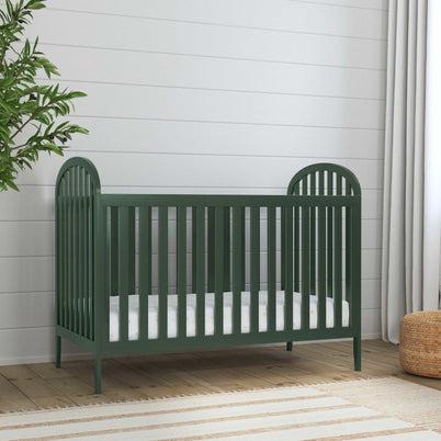 M23901FRGR,DaVinci,Beau 3-in-1 Convertible Crib in Forest Green