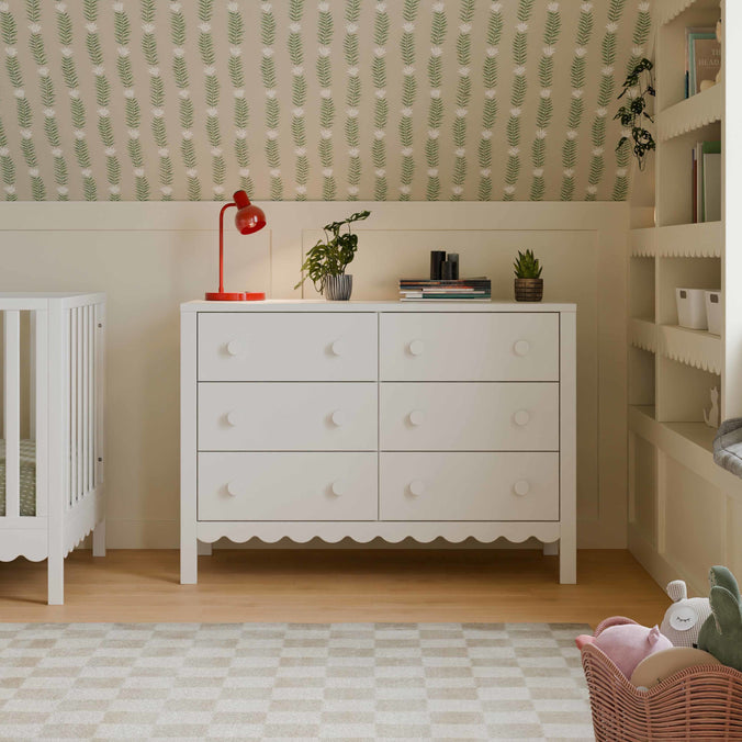 DaVinci Sammy Scallop 6-Drawer Dresser – DaVinci Baby DaVinci Sammy Scallop 6-Drawer Dresser – DaVinci Baby
