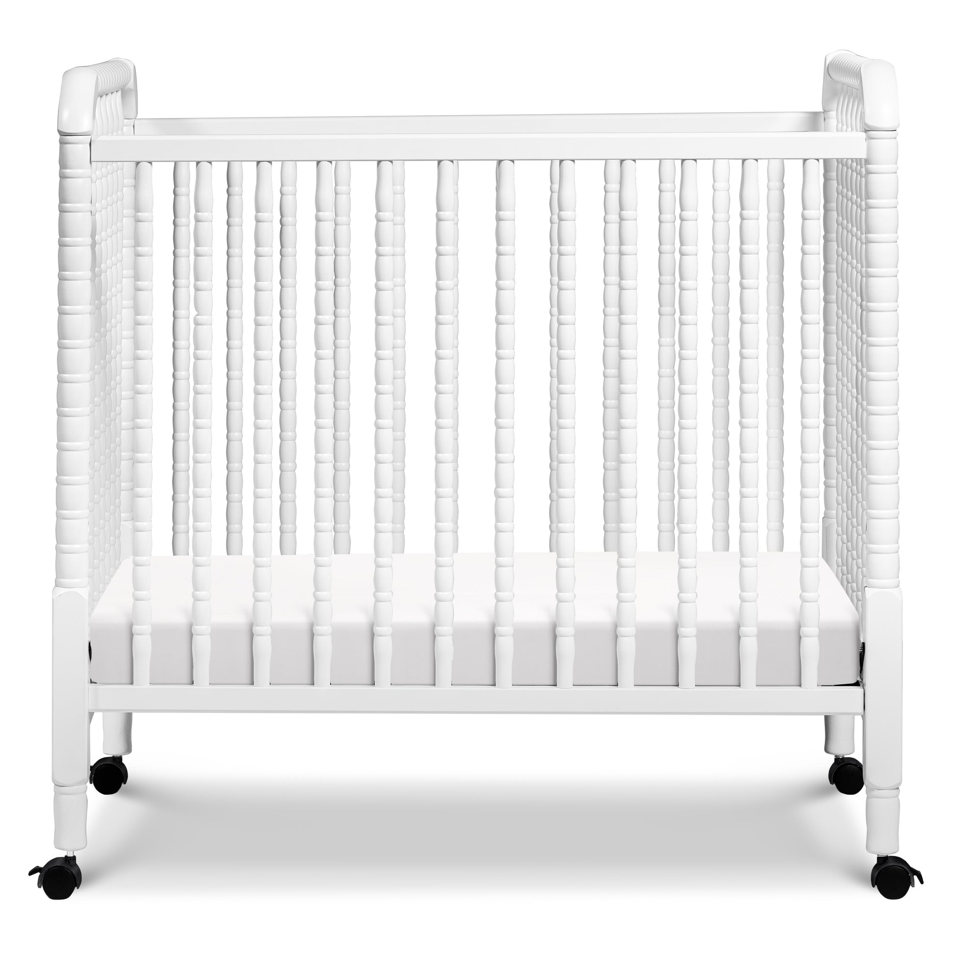 M7398W,DaVinci,Jenny Lind 3-in-1 Convertible Mini Crib in White