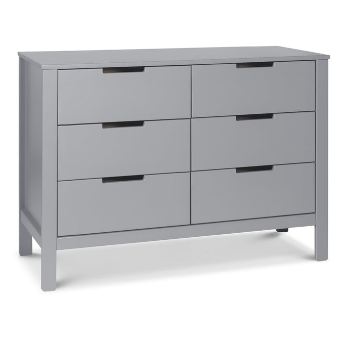 F11926G,Carter's,Colby 6-Drawer Double Dresser in Grey Finish