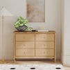 M7326HY,DaVinci,Jenny Lind Spindle 6-Drawer Dresser in Honey