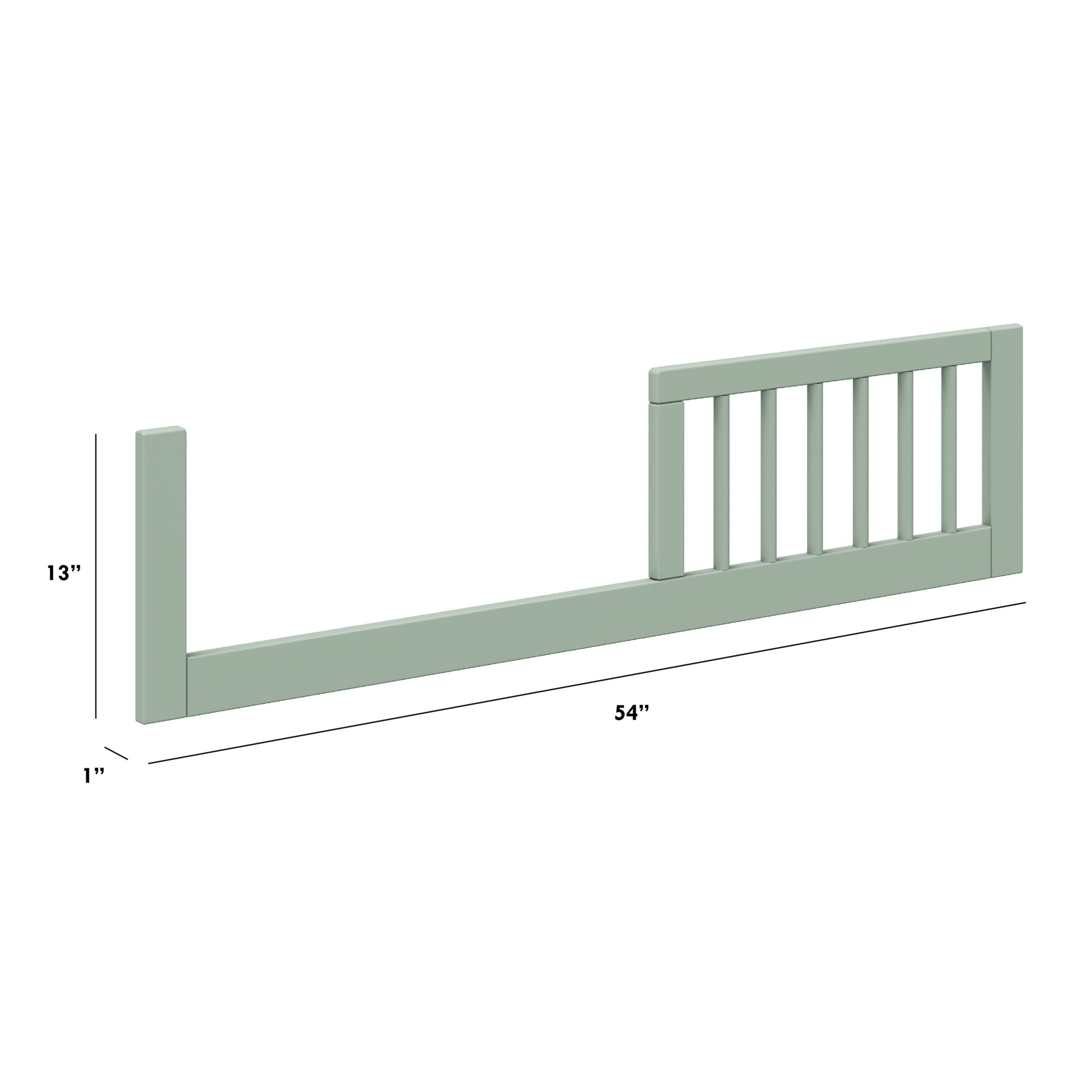 W4099LS,The MDB Family,Toddler Bed Conversion Kit in Light Sage