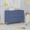 F30326CVBPB,Carter's,Marisol 6-Drawer Dresser in Cove Blue/Powder Blue