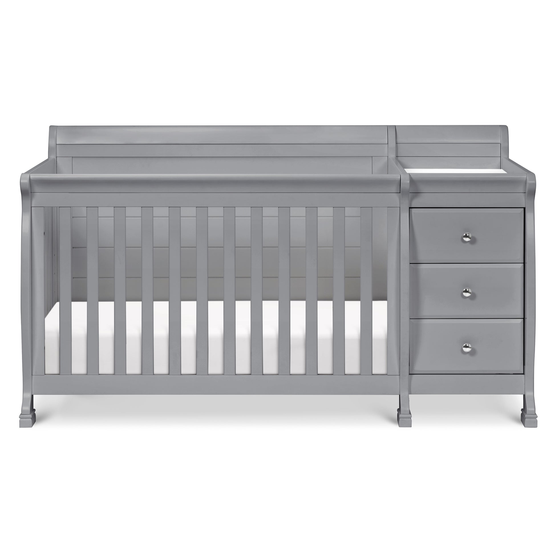 M5582G,DaVinci,Kalani 4-in-1 Convertible Crib & Changer in Grey