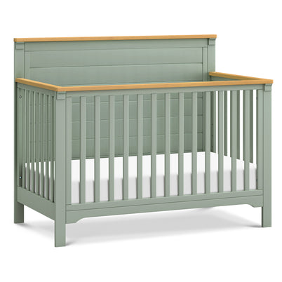 M27201LSHY,DaVinci,Shea 4-in-1 Convertible Crib in Light Sage and Honey