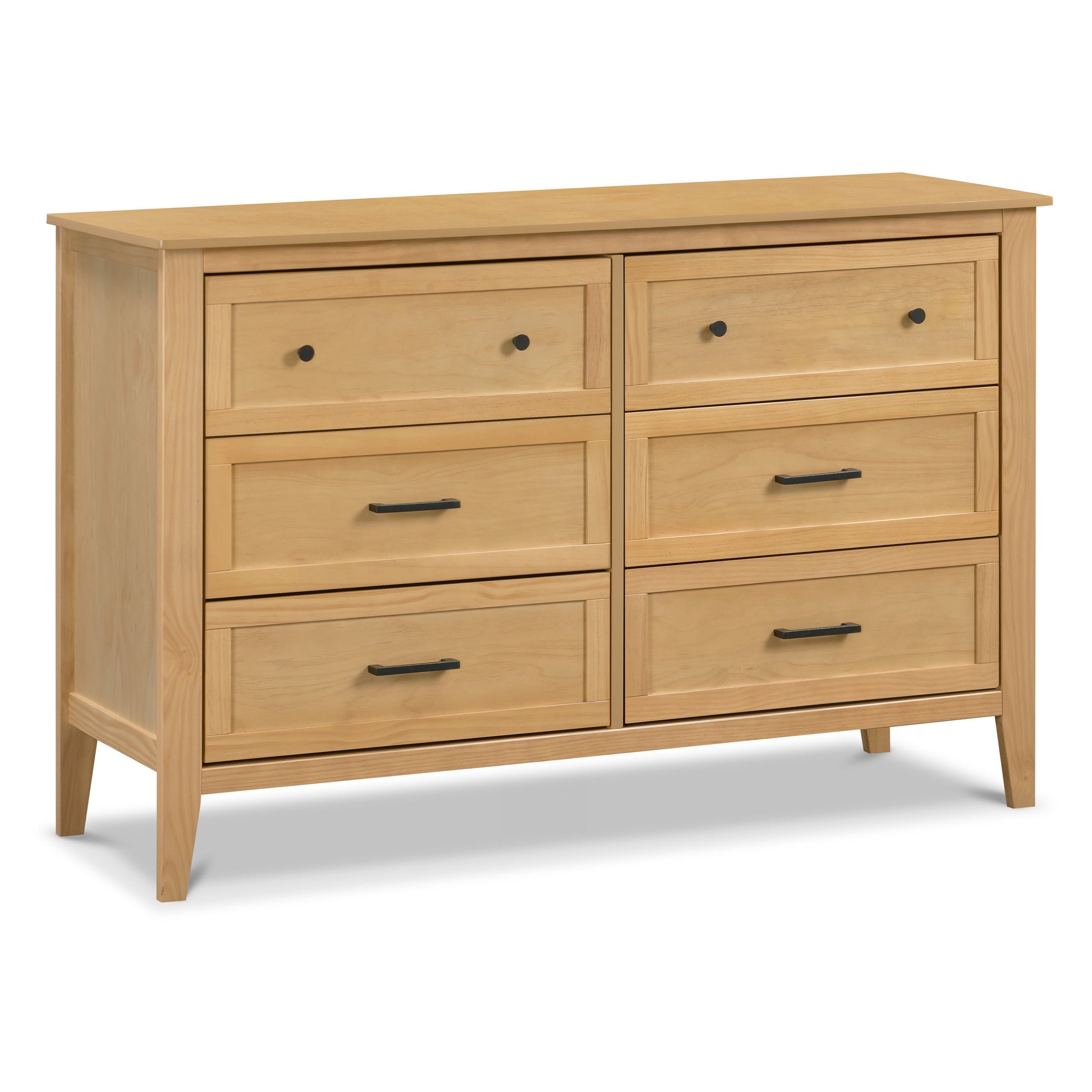 M24726HY,DaVinci,Sawyer Farmhouse 6-Drawer Dresser in Honey