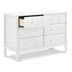 M5966W,DaVinci,Jayden 6-Drawer Double Wide Dresser in White Finish