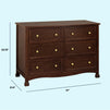 M5529Q,DaVinci,Kalani 6-Drawer Double Wide Dresser in Espresso Finish