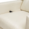 M21287NO,DaVinci,Maddox recliner and swivel glider in Natural Oat