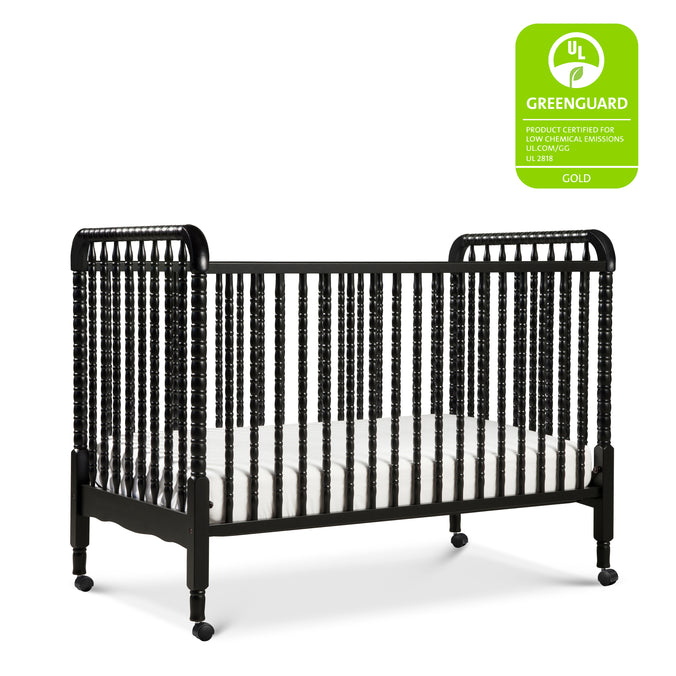 M7391E,DaVinci,Jenny Lind Stationary Crib In Ebony