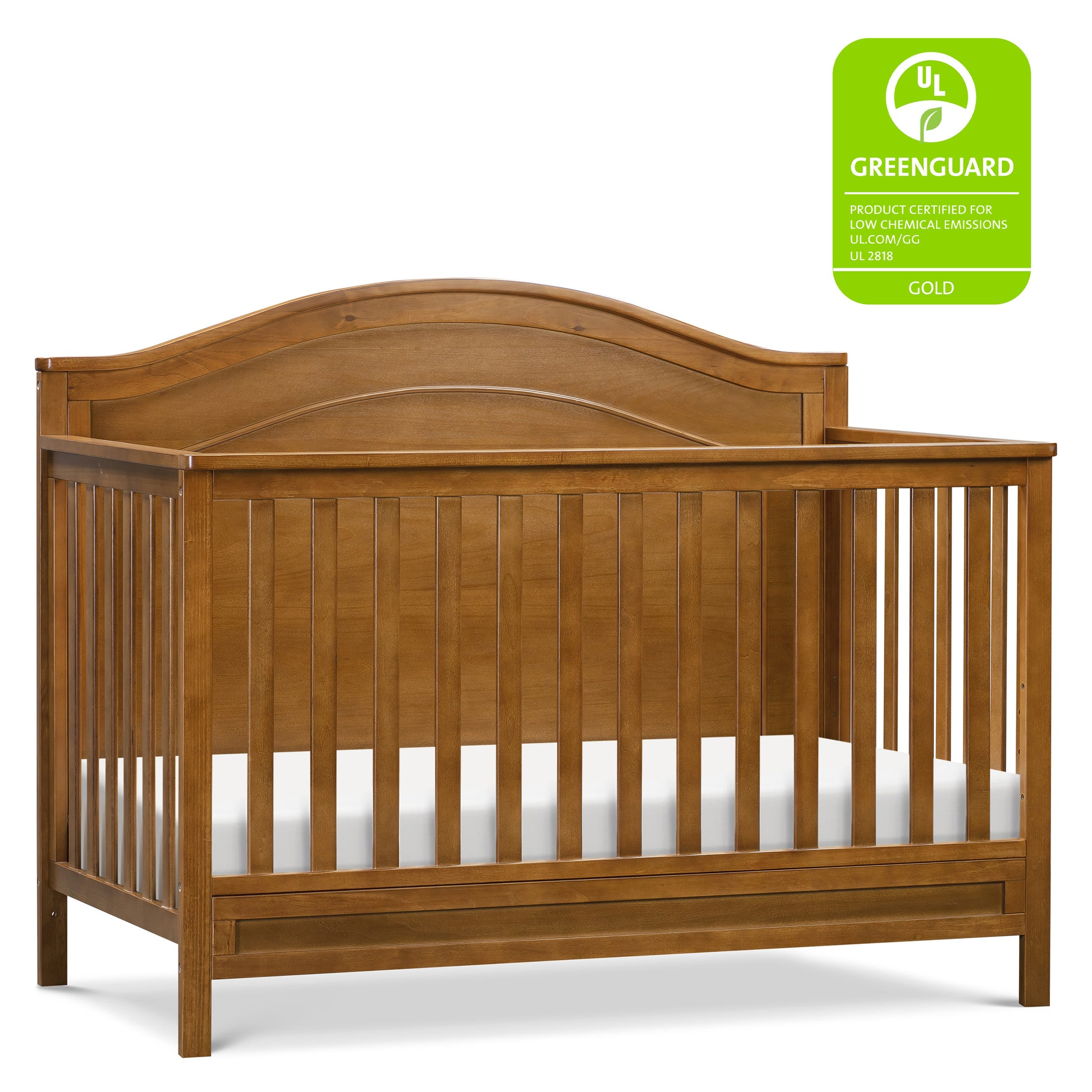 M12801CT,DaVinci,Charlie 4-in-1 Convertible Crib in Chestnut