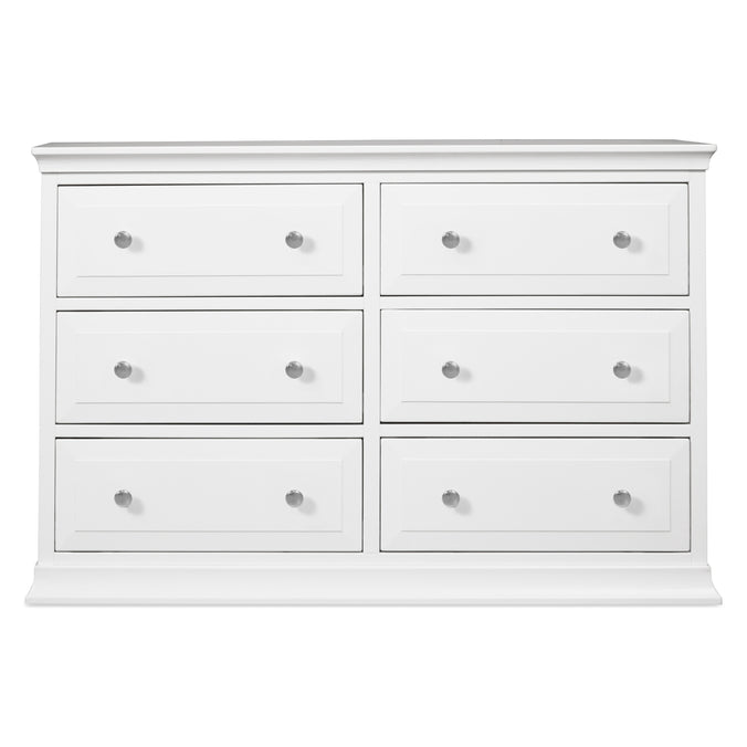 M4426W,DaVinci,Davinci Signature 6-Drawer Double Dresser in White