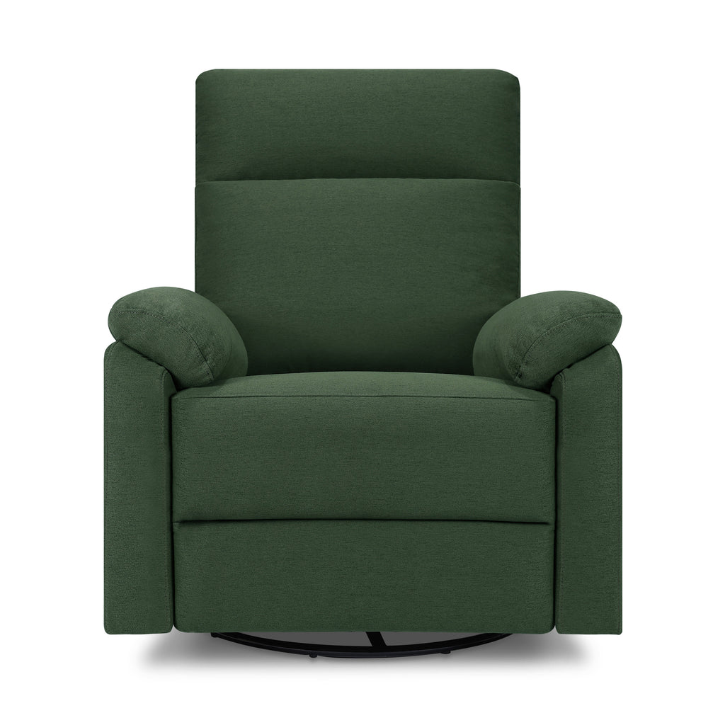 M24387PNG,Suzy Swivel Recliner in Pine Green