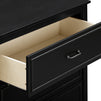 M12823E,DaVinci,Charlie 3-Drawer Dresser in Ebony