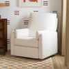 F24687PCM,Carter's,Ethan Swivel Recliner in Performance Cream Linen