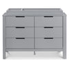 F11926G,Carter's,Colby 6-Drawer Double Dresser in Grey Finish