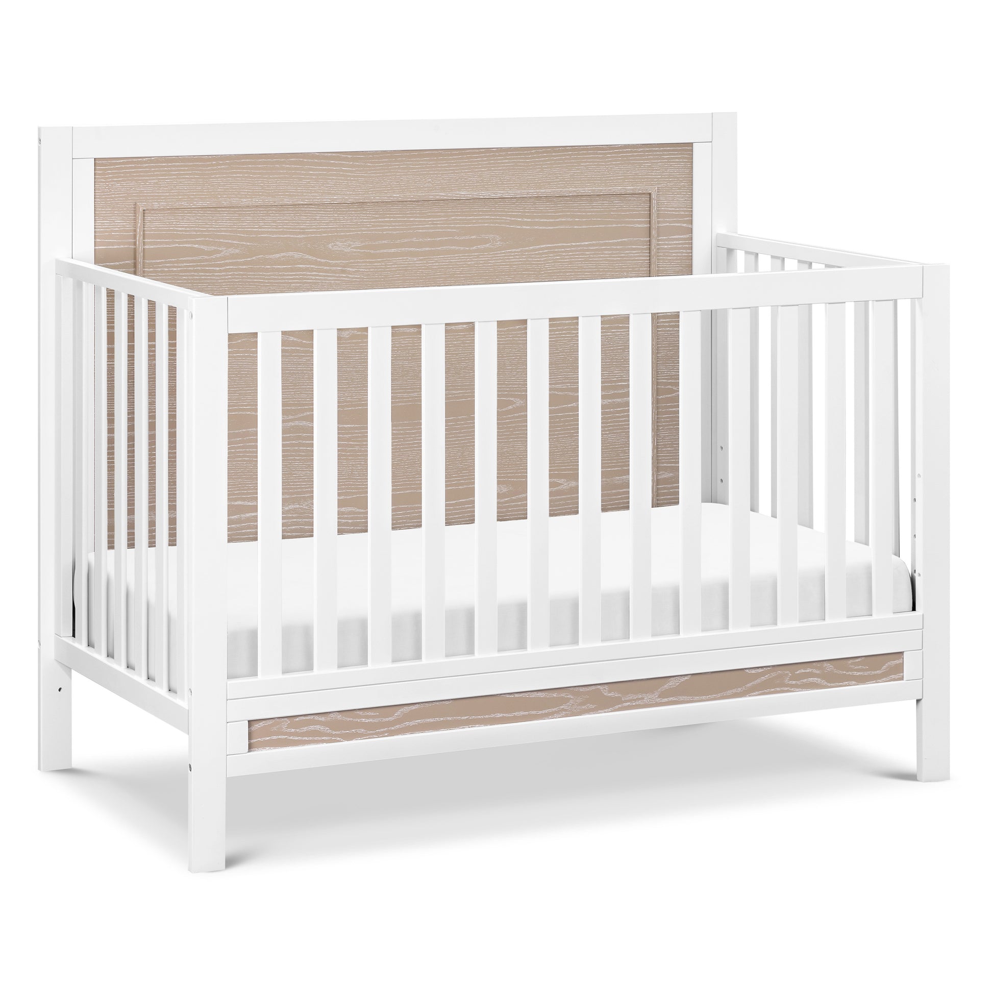 F23201WCWD,Carter's,Radley 4-in-1 Convertible Crib in White & Coastwood