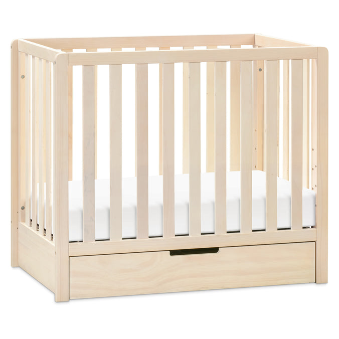 F11981NX,Carter's,Colby 4-in-1 Convertible Mini Crib w/ Trundle in Washed Natural