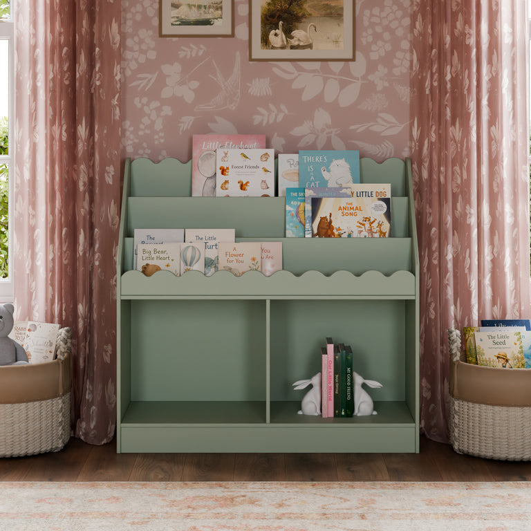 Sammy Scallop Bookcase