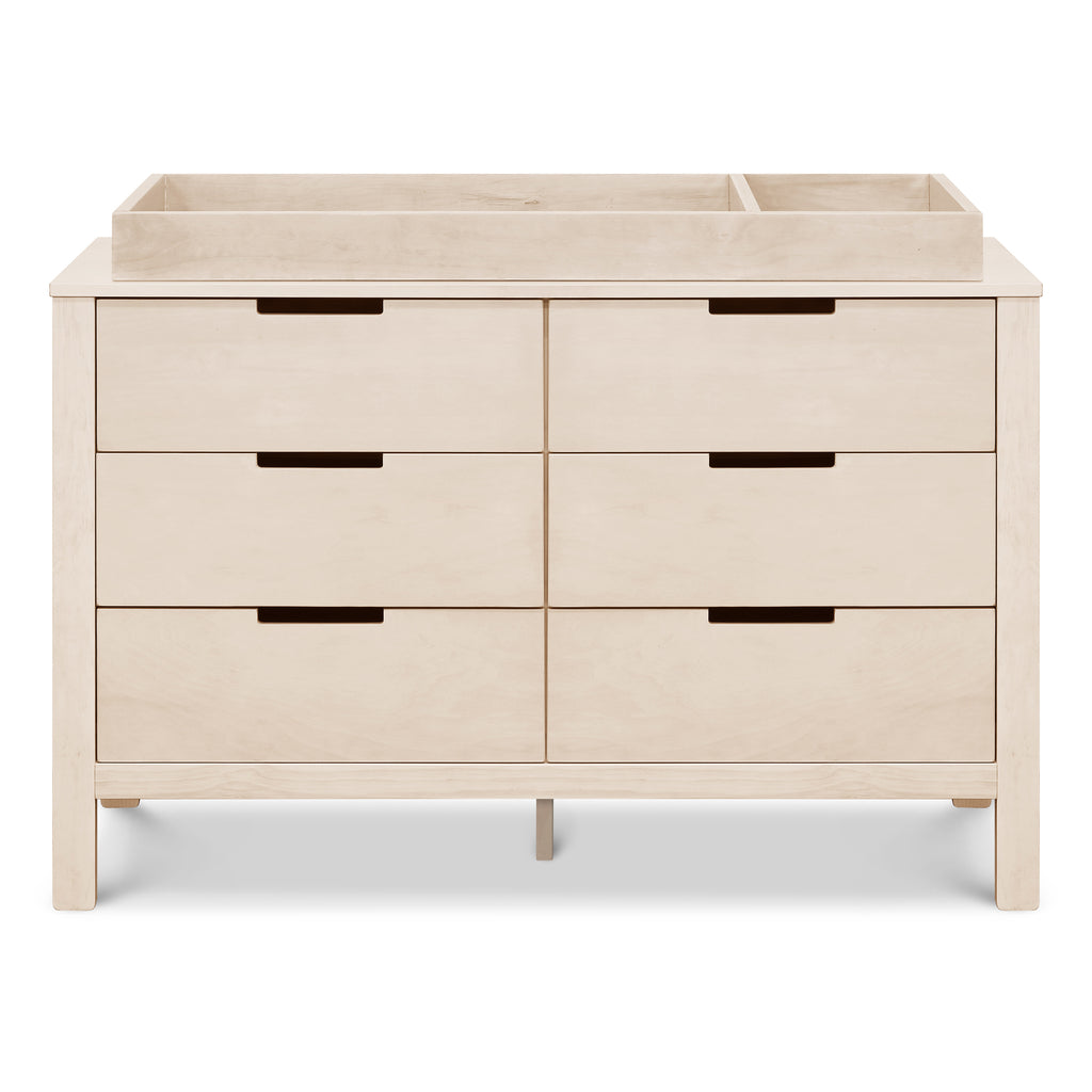 F11926NX,Colby 6-Drawer Double Dresser in Washed Natural