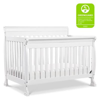 M5501W,DaVinci,Kalani 4-in-1 Convertible Crib in White Finish