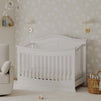 M4501W,DaVinci,Meadow 4-in-1 Convertible Crib in White Finish