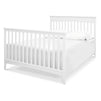 M9301W,DaVinci,Grove 4-in-1 Convertible Crib In White Finish