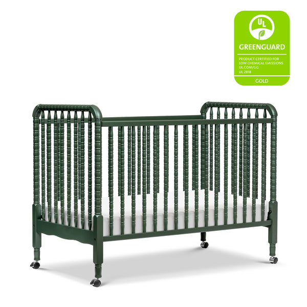 Jenny Lind 3-in-1 Convertible Crib Forest Green