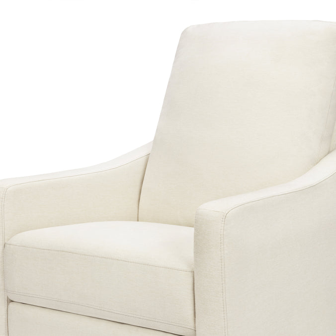 M33887VN,DaVinci,Jonah Swivel Recliner in Vanilla