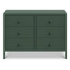 M25126FRGR,DaVinci,Birdie 6-Drawer Dresser in Forest Green