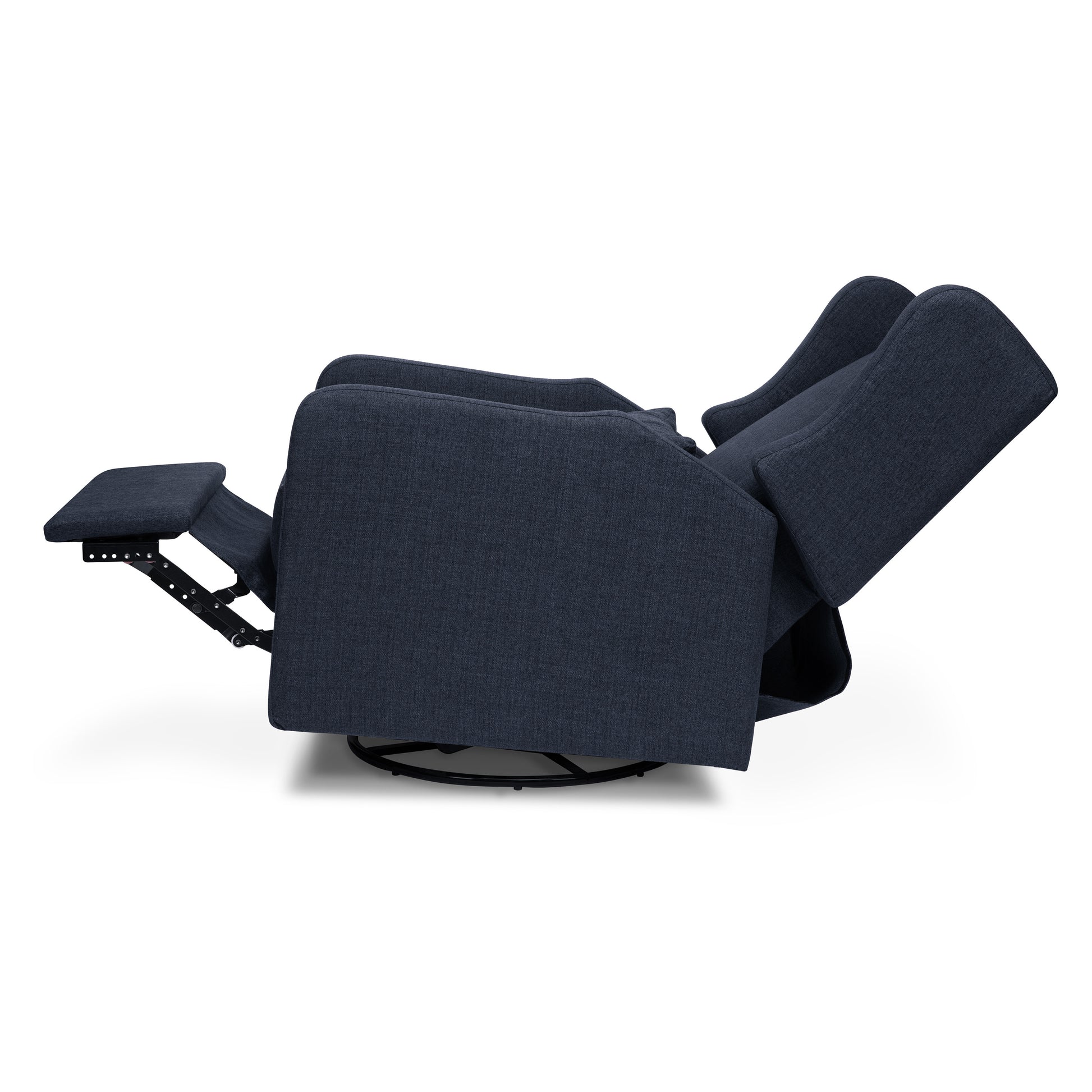 F19587PNL,Carter's,Arlo Recliner and Swivel Glider in Performance Navy Linen